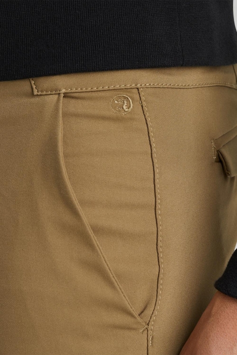 Cast Iron riser chino stretch